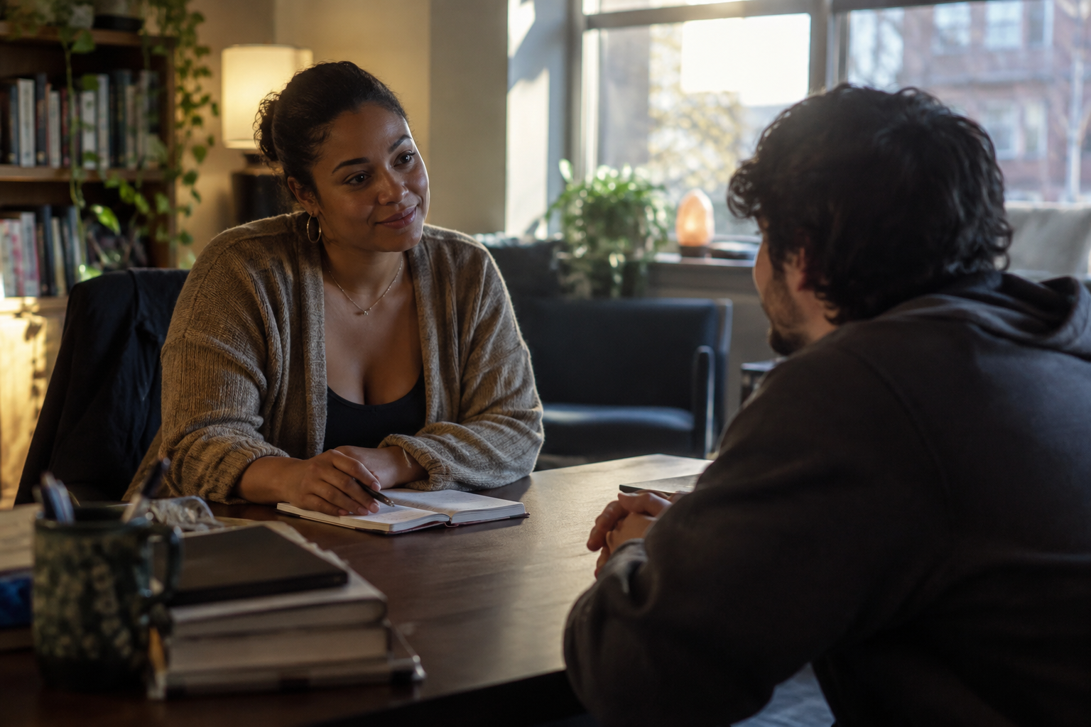 After-hours conversation, illustrating How universities keep student health and support available outside office hours